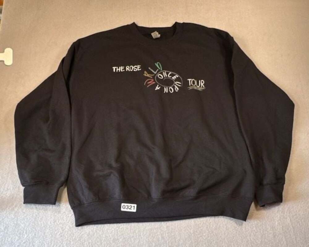 The Rose Once Upon A WRLD Tour 2025 Graphic Crewneck Sweatshirt